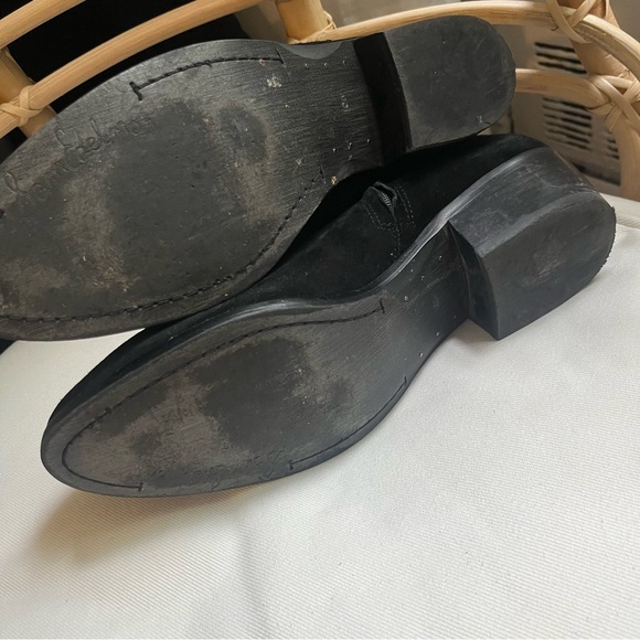 Sam Edelman Black Suede Peggy Booties size 10.5 - Picture 4 of 9